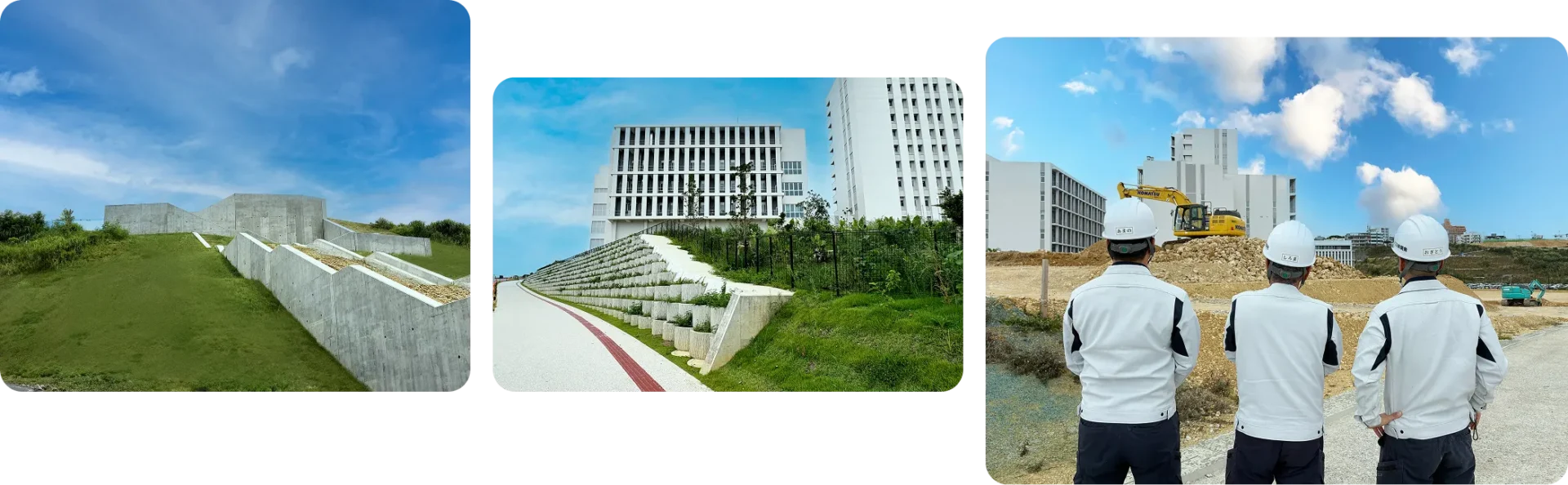 沖縄の建築会社 日新開発 事業現場イメージ